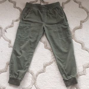 ZARA army green joggers